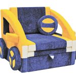 Krēslu gultas automašīna bērniem