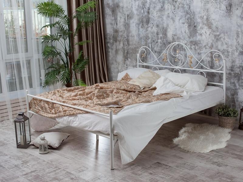Divvietīga metāla gulta Francesco Rossi Venice