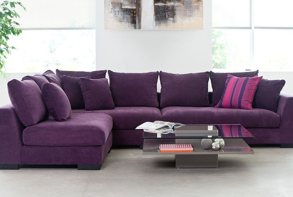 Violets dīvāns