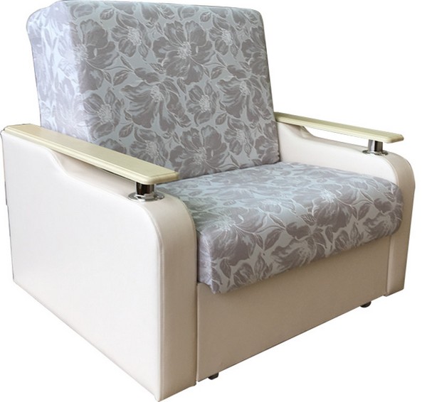 Žakarda krēsla gulta