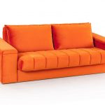 Oranžs dīvāns