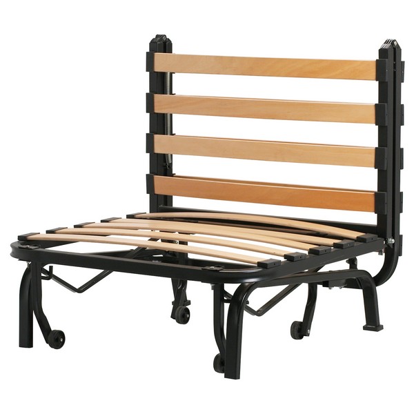 Krēsla-gultas metāla rāmis ar līstēm
