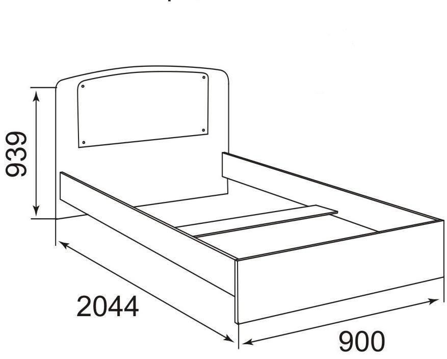 Vienvietīgas gultas izmēri